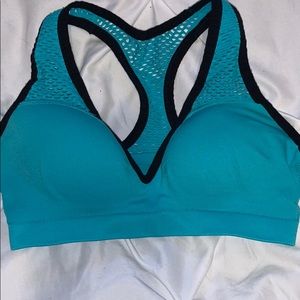 PINK push up sports bra